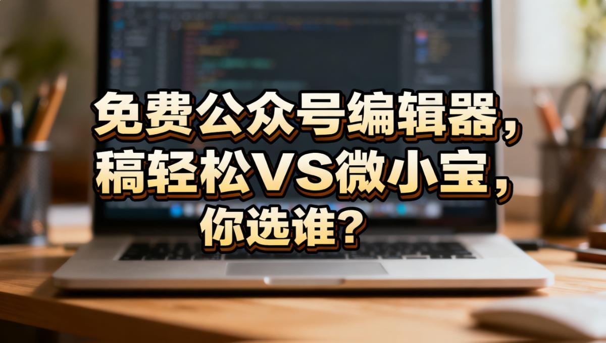 免费公众号编辑器，稿轻松VS微小宝，你选谁？