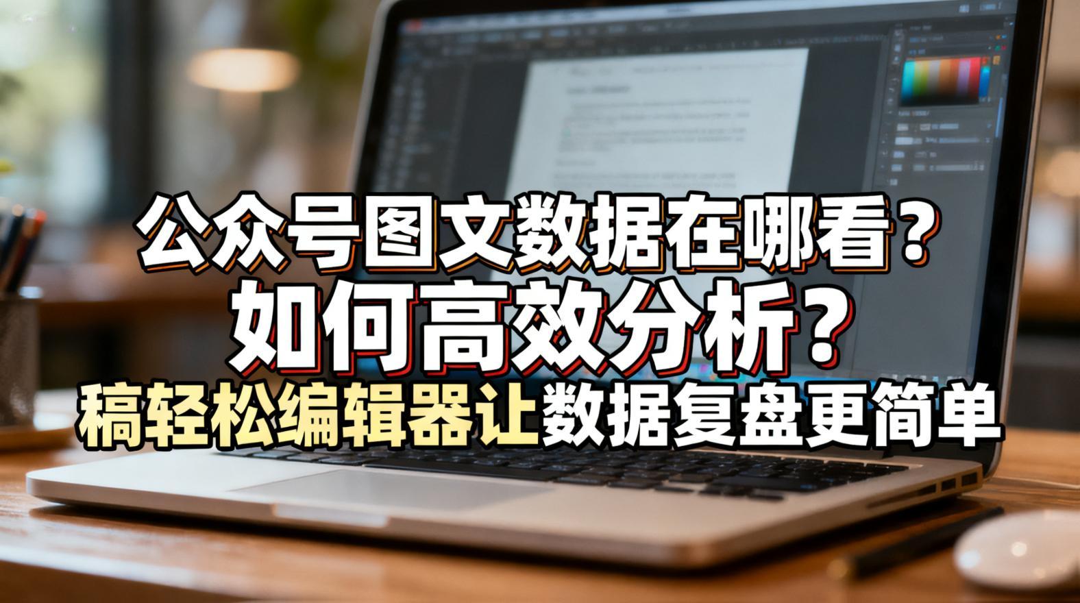公众号图文数据在哪看？如何高效分析？稿轻松编辑器让数据复盘更简单