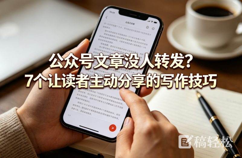 公众号文章没人转发？7个让读者主动分享的写作技巧