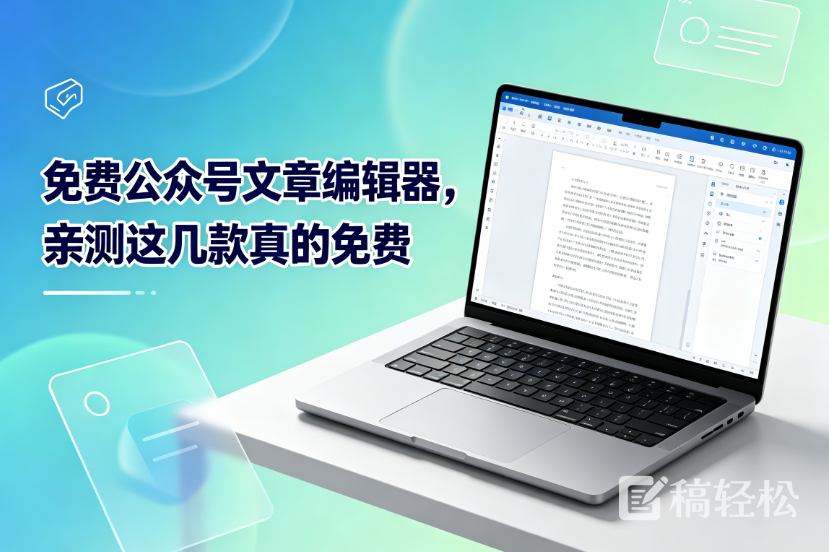 免费公众号文章编辑器，亲测这几款真的免费